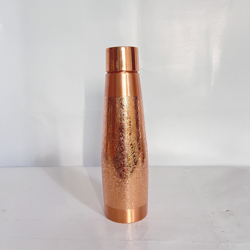 VIP 100% Pure Copper Water Bottle for Drinking – 1000 ml
