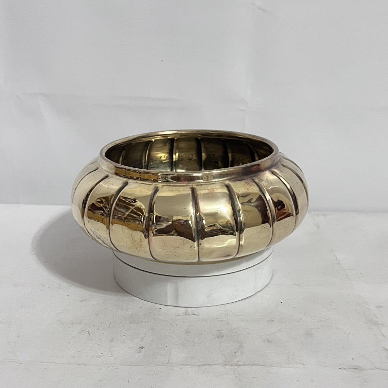 পিতলের ইউনিক ডিজাইনের বাটি (Vintage Polished Brass Bowl)
