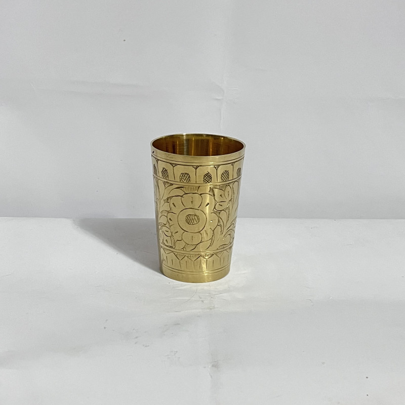 পিতলের নকশা গ্লাস – ৪ ইঞ্চি