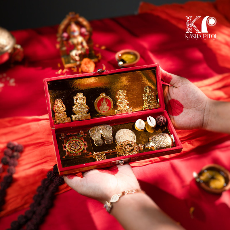 Shri Dhan Laxmi Lakshmi Kuber Maha Yantra for Wealth, Prosperity, Pooja